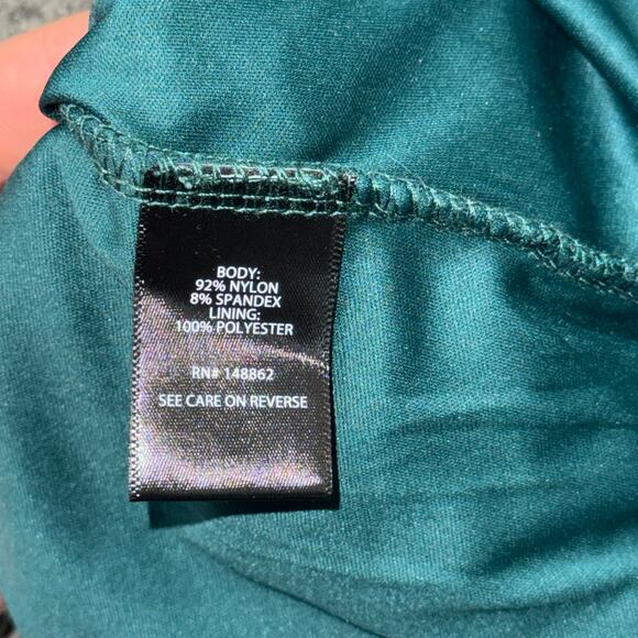 Torrid Mesh Sweetheart Shirred Top Women's Plus Size 2/2X NWT Green Coquette - Picture 10 of 10